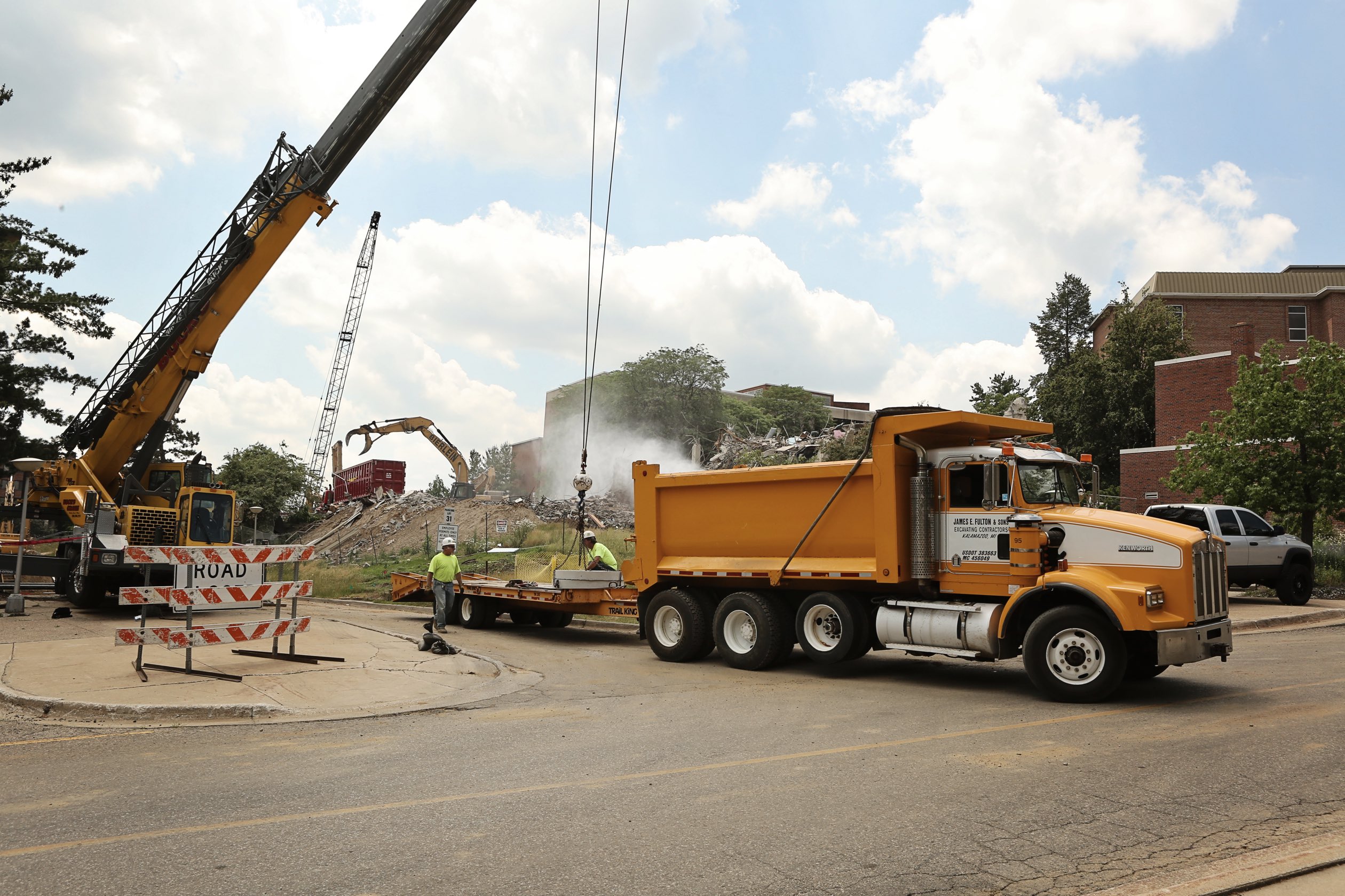 Image of James E. Fulton & Sons worksite