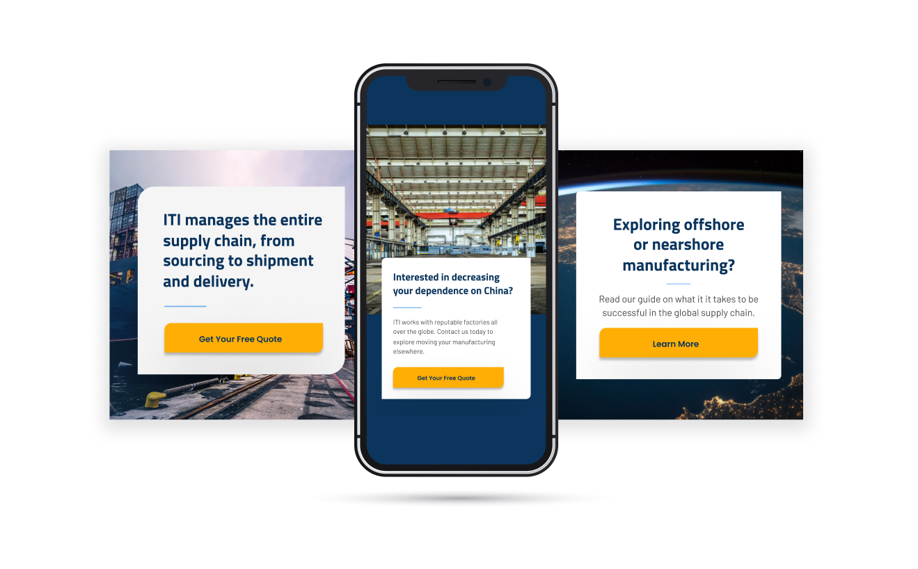 ITI Manufacturing Web Redesign - SPARK