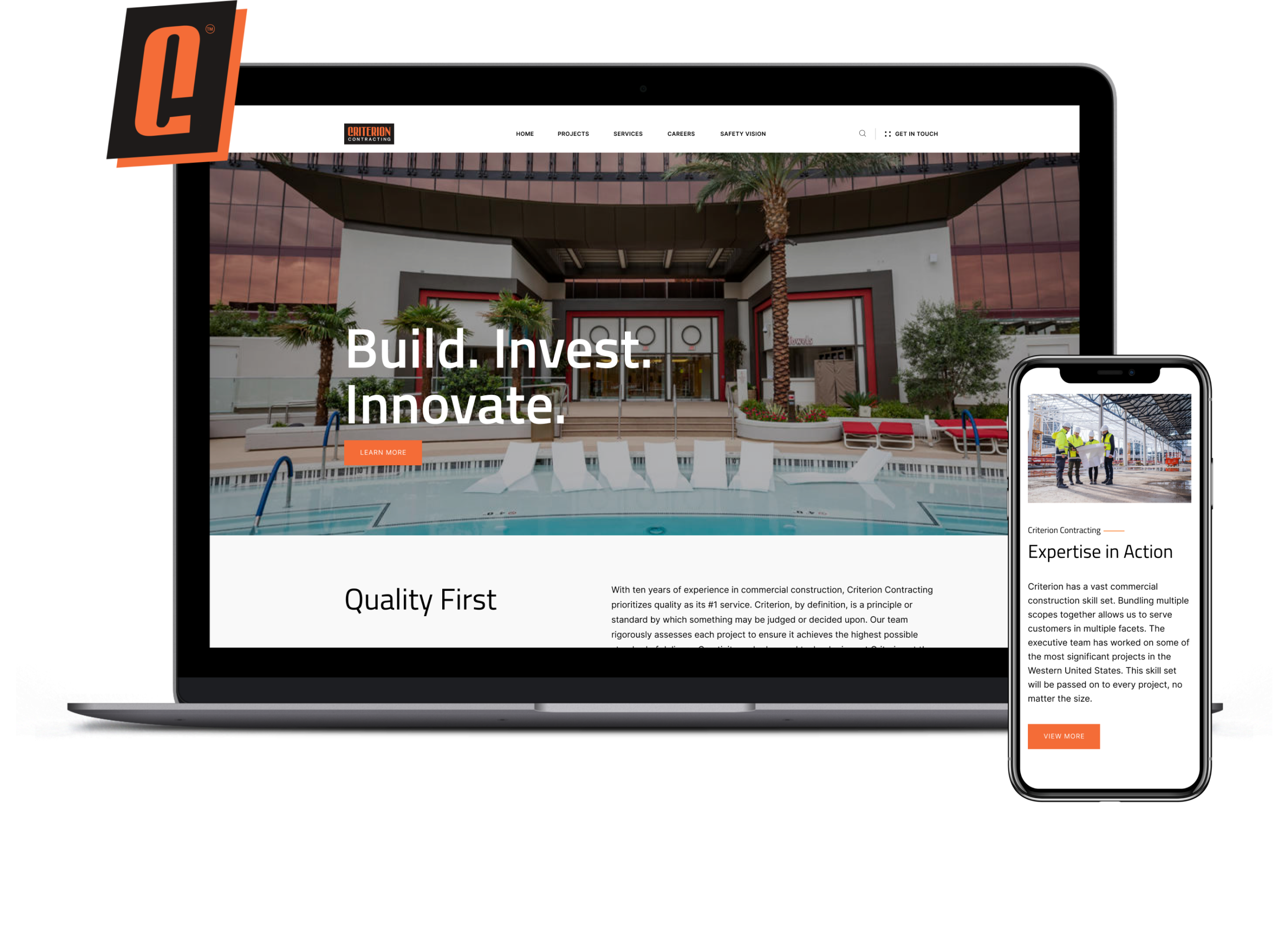 SPARK Case Study Criterion Contracting Website Solution