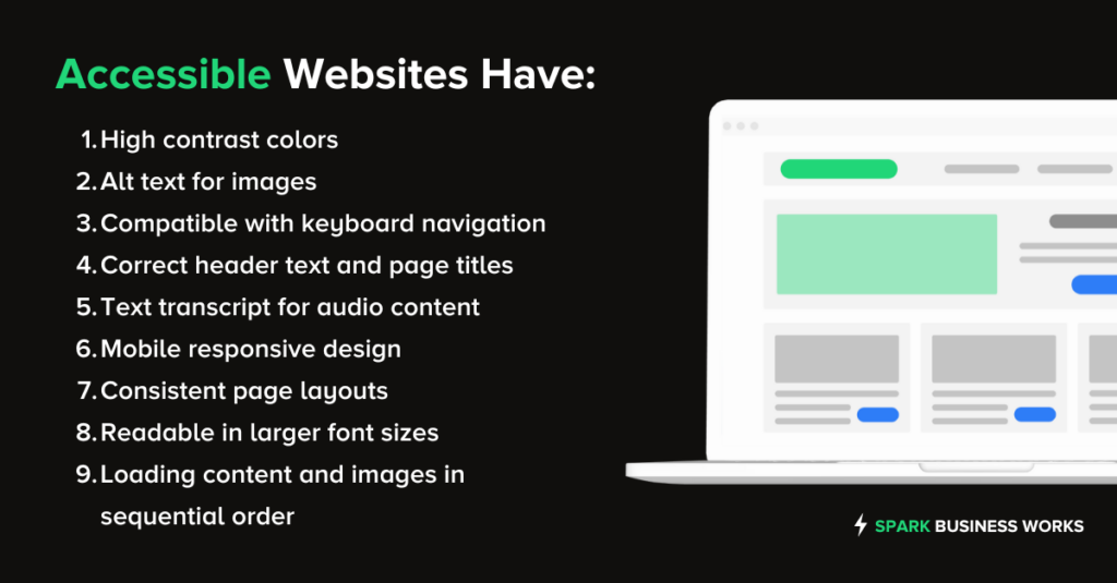 Web Accessibility Common Features 1